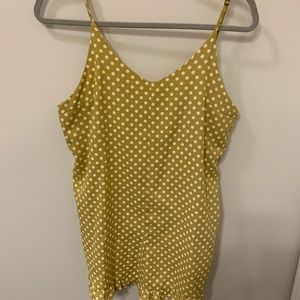 Boutique Romper-Yellow/Green